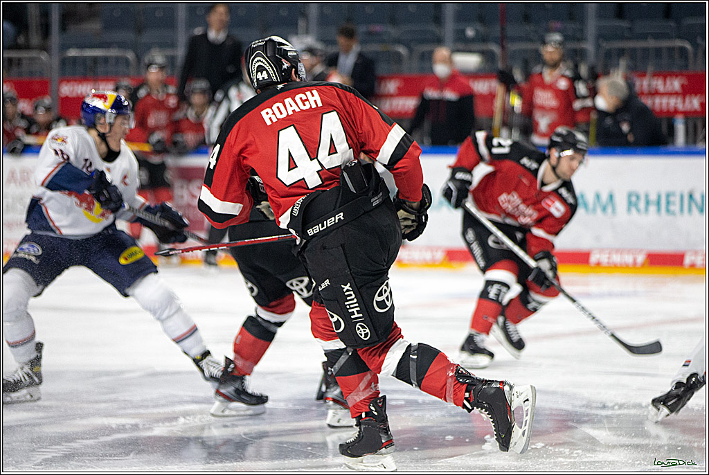 PENNY DEL;  Koelner Haie - Red Bull Muenchen; Koeln, 18.02.2022